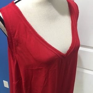 Lane Bryant flowy blouse